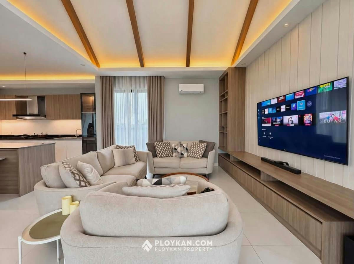 Luxury Nordic-Style Garden Villa for Rent in Hua Hin Soi 112
