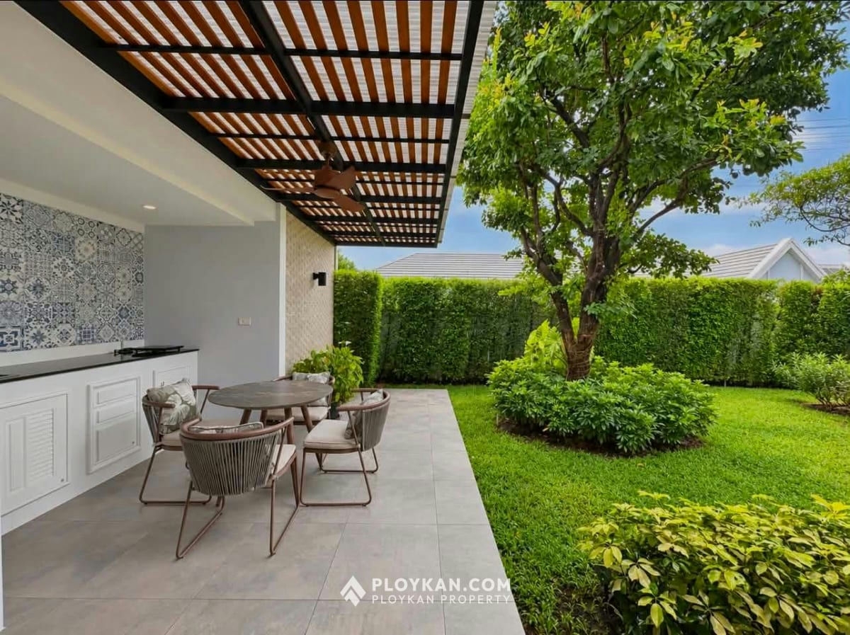 Luxury Nordic-Style Garden Villa for Rent in Hua Hin Soi 112