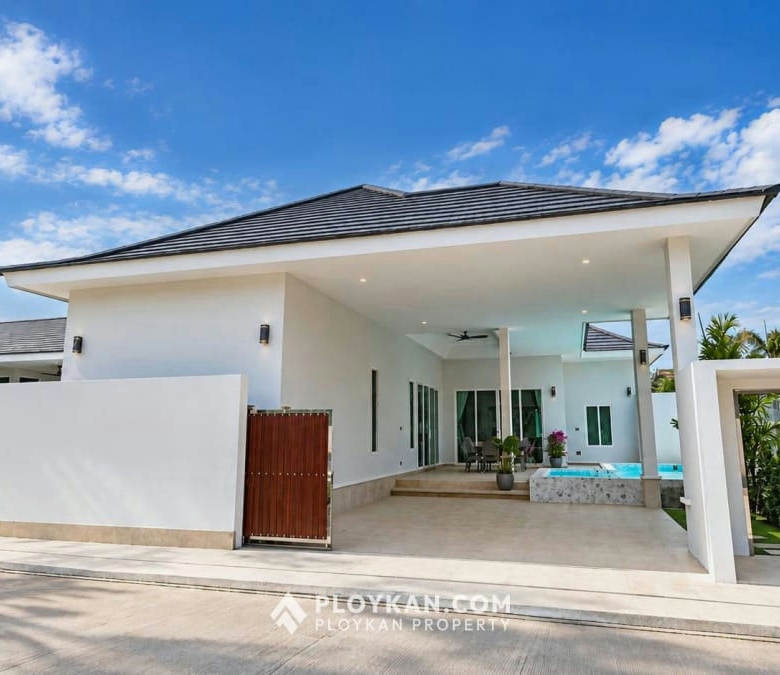 Brand New Modern Pool Villa with Mountain Views in Soi 88, Hua Hin