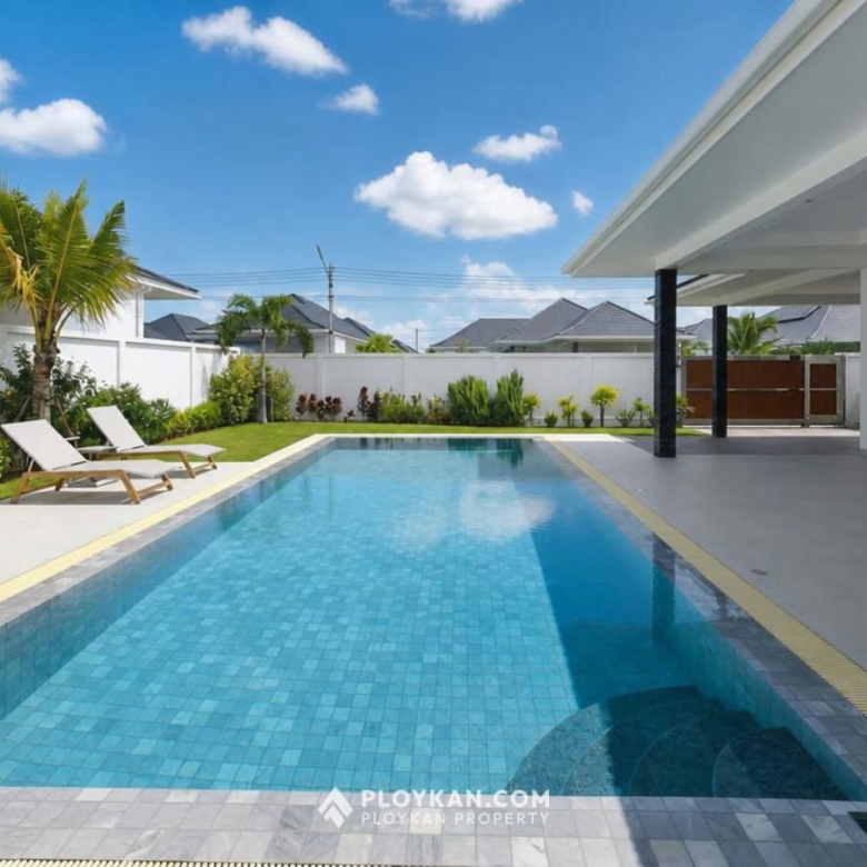 Exclusive Modern 3 Bedroom Pool Villa for Sale in Aria 3, Hua Hin
