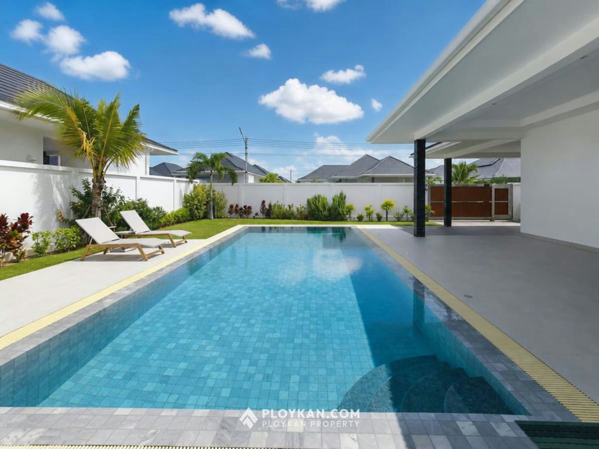 Exclusive Modern 3 Bedroom Pool Villa for Sale in Aria 3, Hua Hin