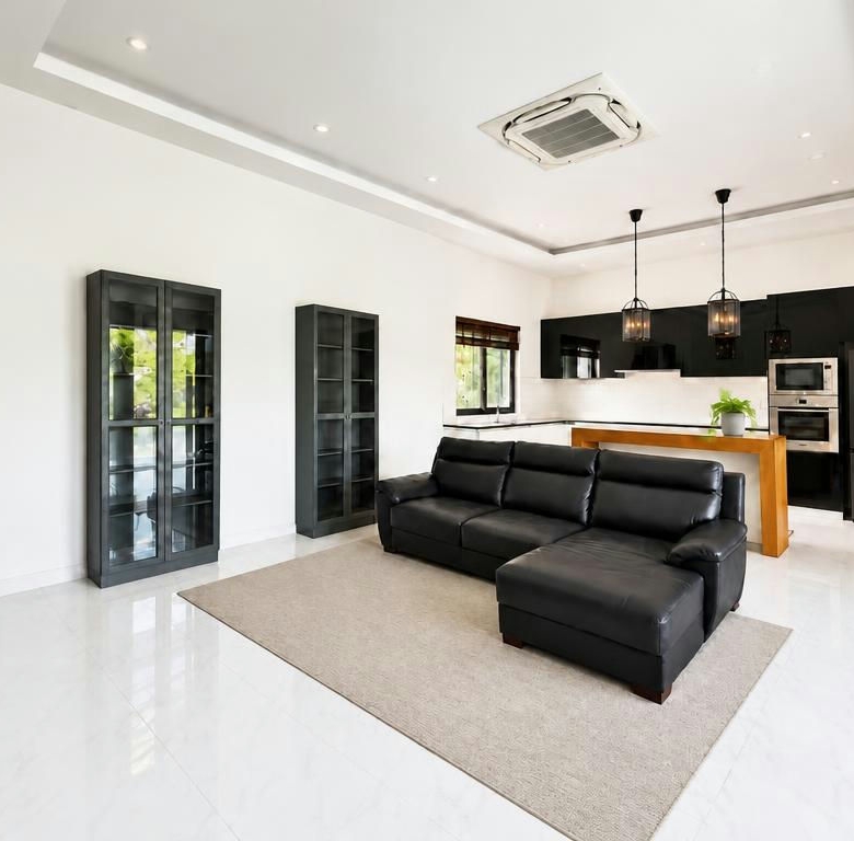 Pet-Friendly Corner Pool Villa for Rent with Large Private Garden