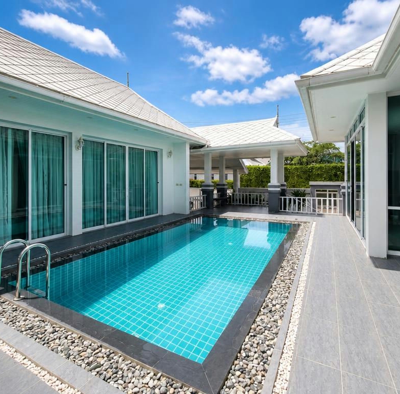 Spacious 4-Bedroom Pool Villa for Rent