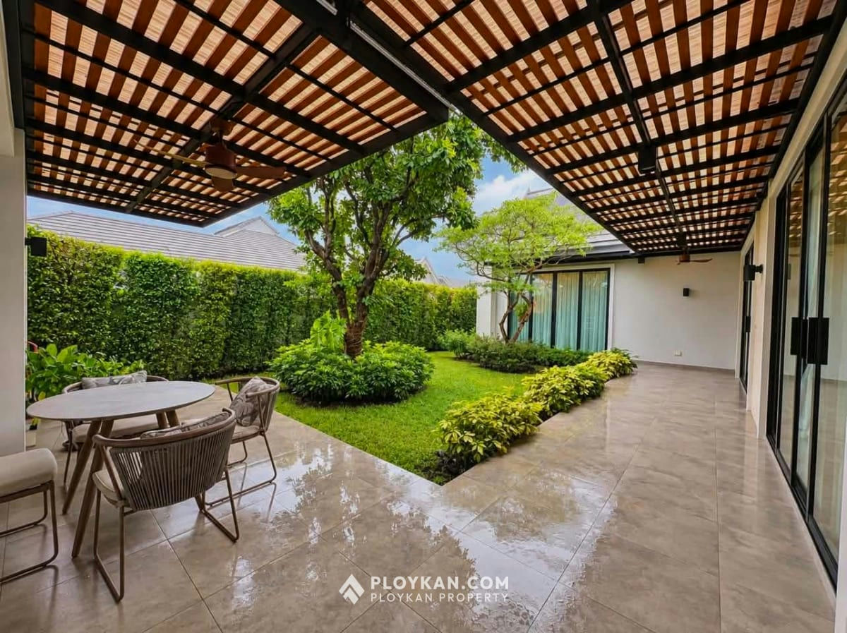 Luxury Nordic-Style Garden Villa for Rent in Hua Hin Soi 112