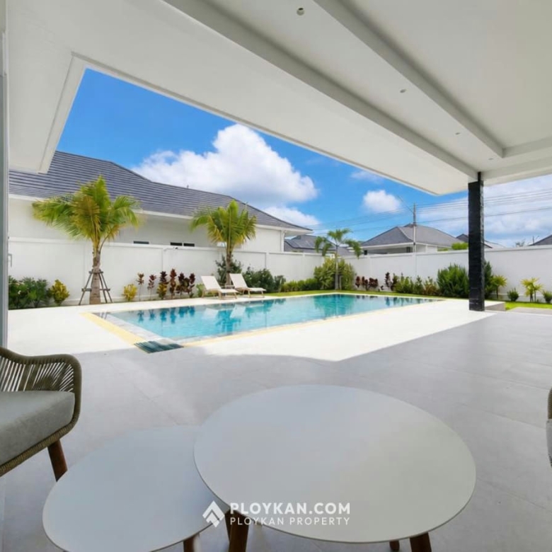 Exclusive Modern 3 Bedroom Pool Villa for Sale in Aria 3, Hua Hin
