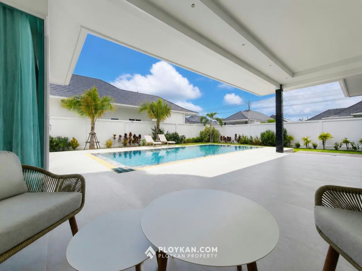 Exclusive Modern 3 Bedroom Pool Villa for Sale in Aria 3, Hua Hin