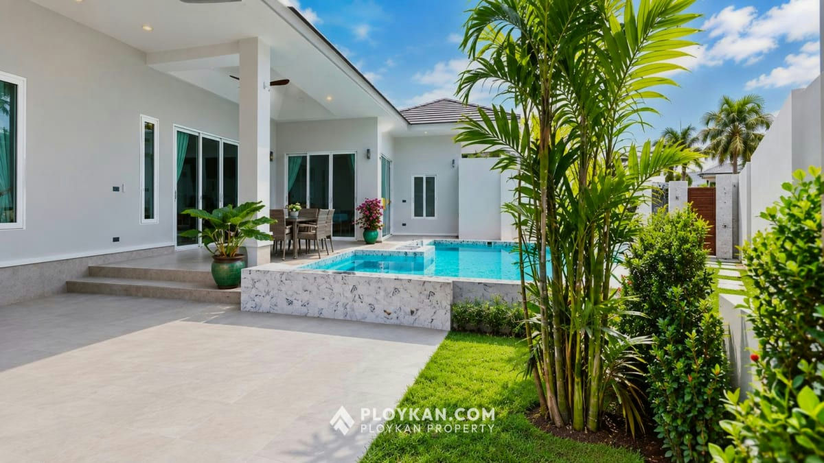 Brand New Modern Pool Villa with Mountain Views in Soi 88, Hua Hin