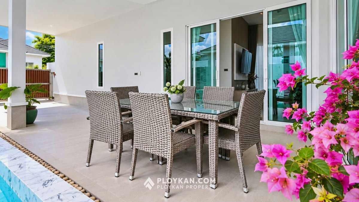Brand New Modern Pool Villa with Mountain Views in Soi 88, Hua Hin