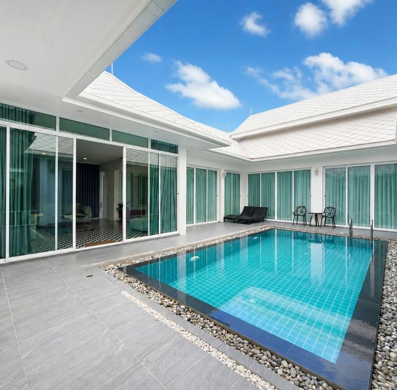 Spacious 4-Bedroom Pool Villa for Rent