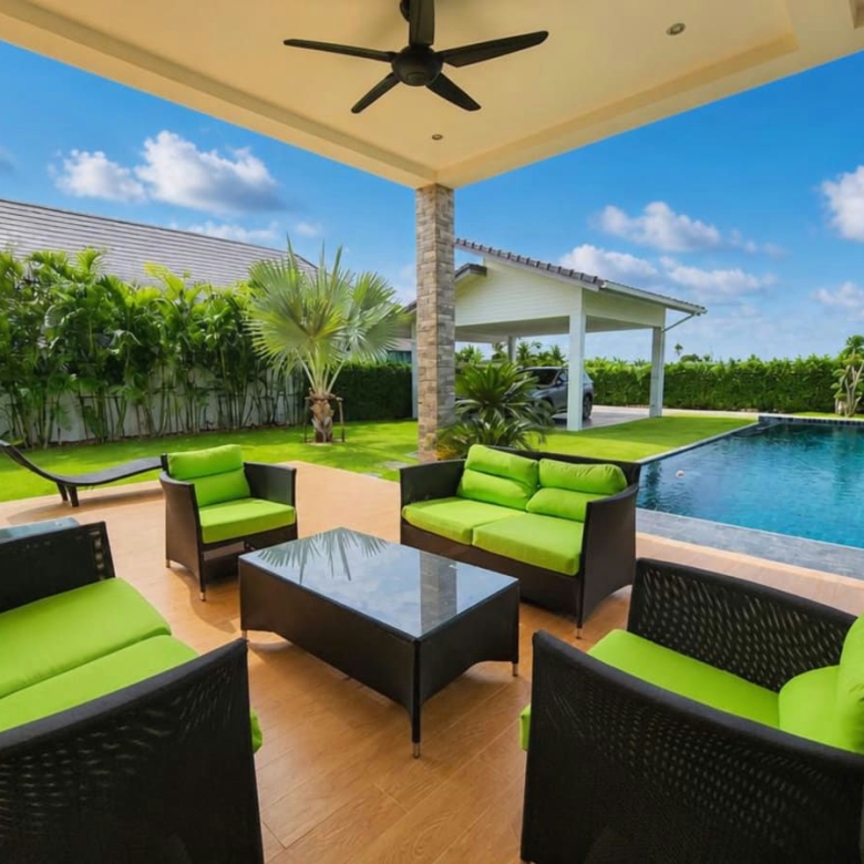 Luxury Spacious 4-Bedroom Pool Villa for Sale in Soi 112