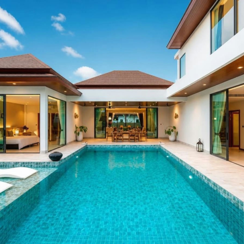 Luxury Pool Villa for Rent at Black Mountain Hua Hin