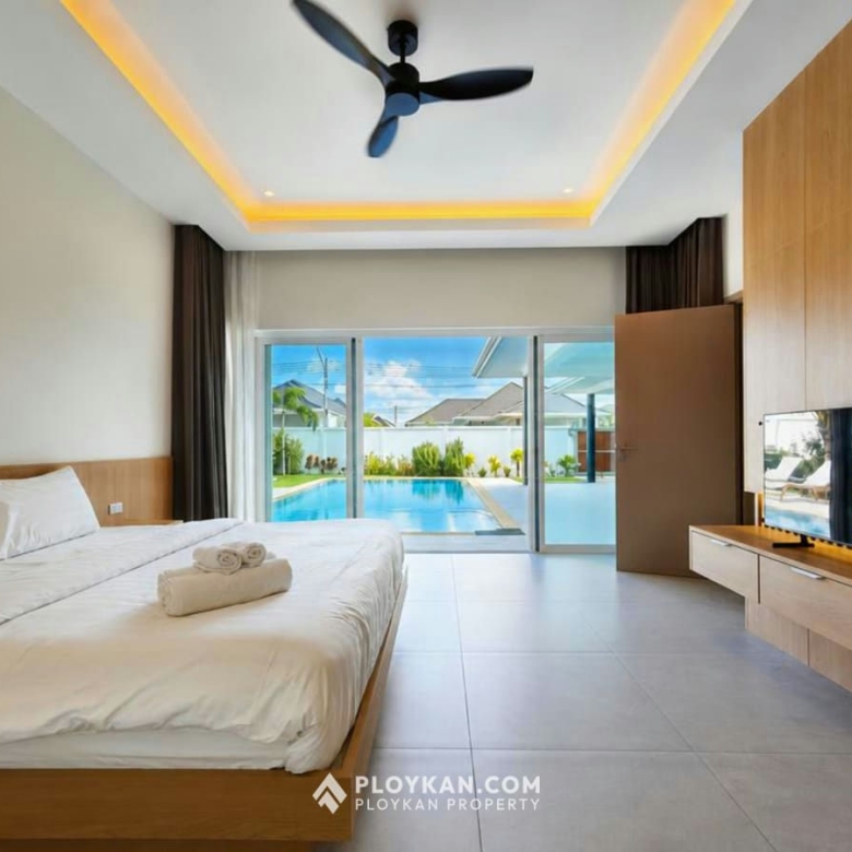 Exclusive Modern 3 Bedroom Pool Villa for Sale in Aria 3, Hua Hin
