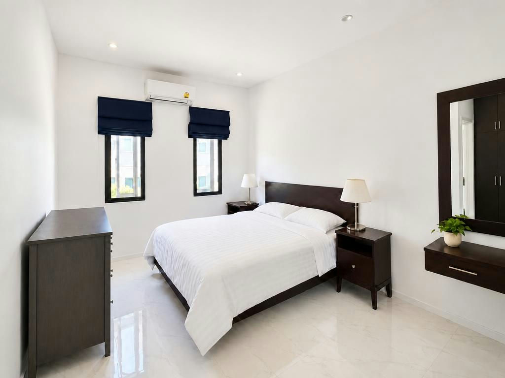 Pet-Friendly Corner Pool Villa for Rent with Large Private Garden