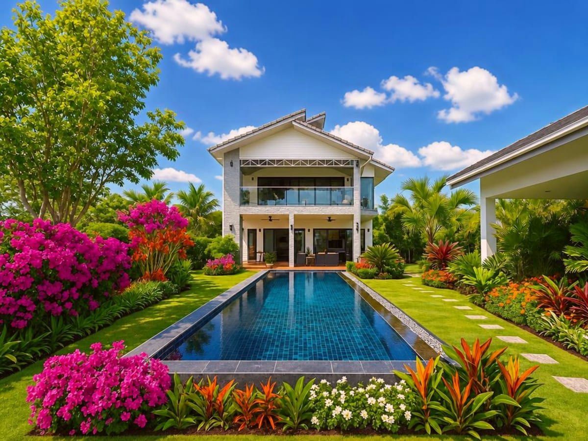 Luxury Spacious 4-Bedroom Pool Villa for Sale in Soi 112