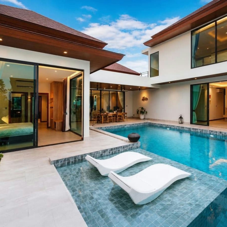 Luxury Pool Villa for Rent at Black Mountain Hua Hin