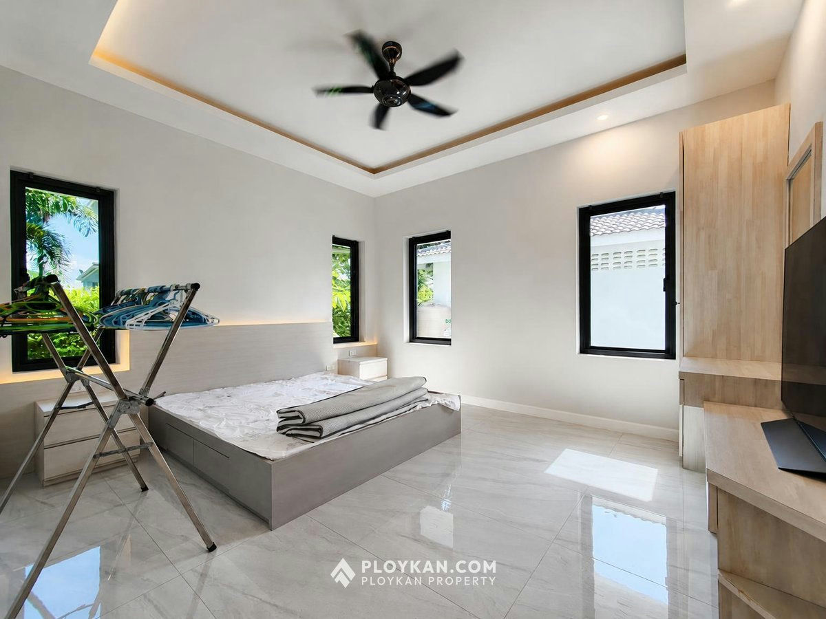 Private Riverside 3-Bedroom Pool Villa in Pranburi for Sale
