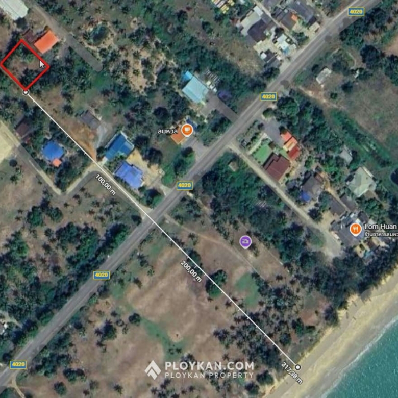 Last Plot Available Near the Sea in Kuiburi