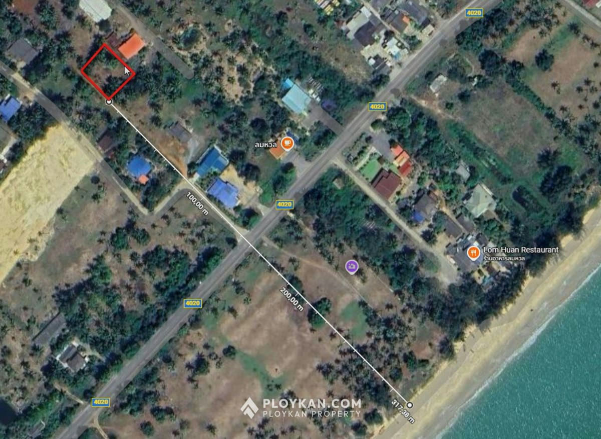 Last Plot Available Near the Sea in Kuiburi
