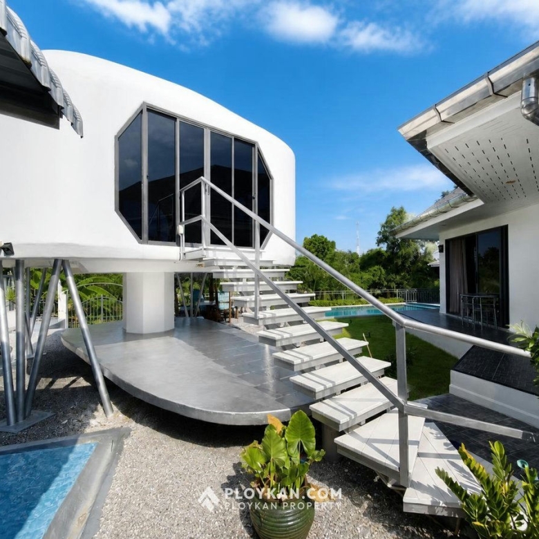 Private Riverside 3-Bedroom Pool Villa in Pranburi for Sale