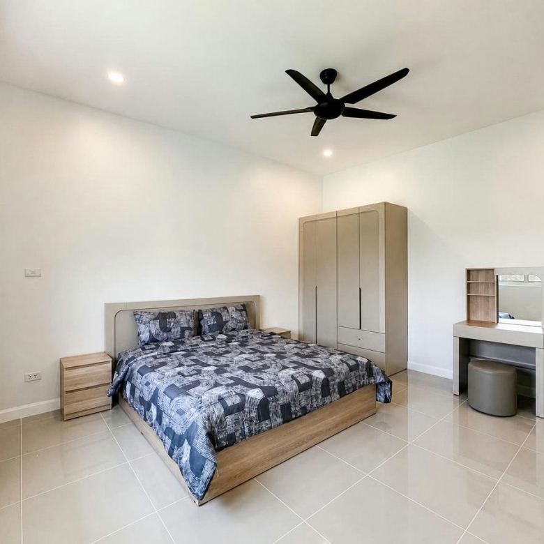 New and Spacious 3-Bedroom Villa for Rent | Hua Hin Soi 112
