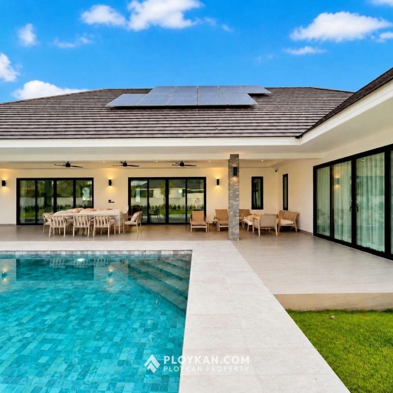 Luxury 3-Bedroom Pool Villa in The Clouds 3, Hin Lek Fai, Hua Hin for Rent