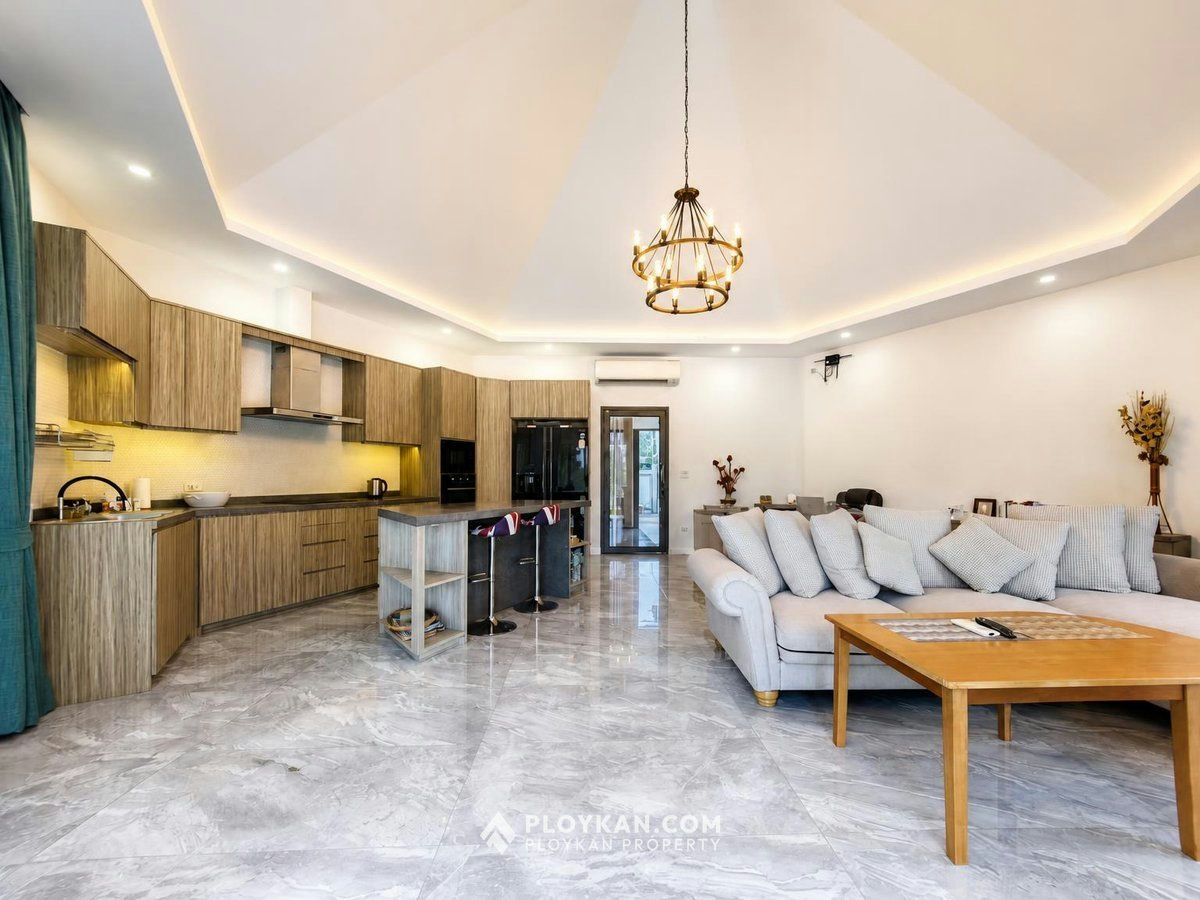 Private Riverside 3-Bedroom Pool Villa in Pranburi for Sale