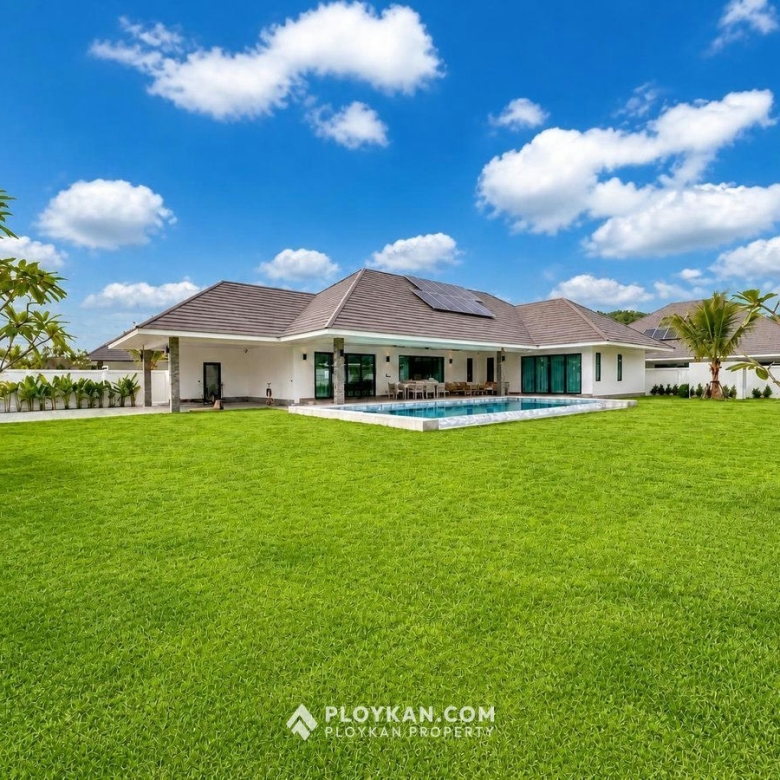 Luxury 3-Bedroom Pool Villa in The Clouds 3, Hin Lek Fai, Hua Hin for Rent