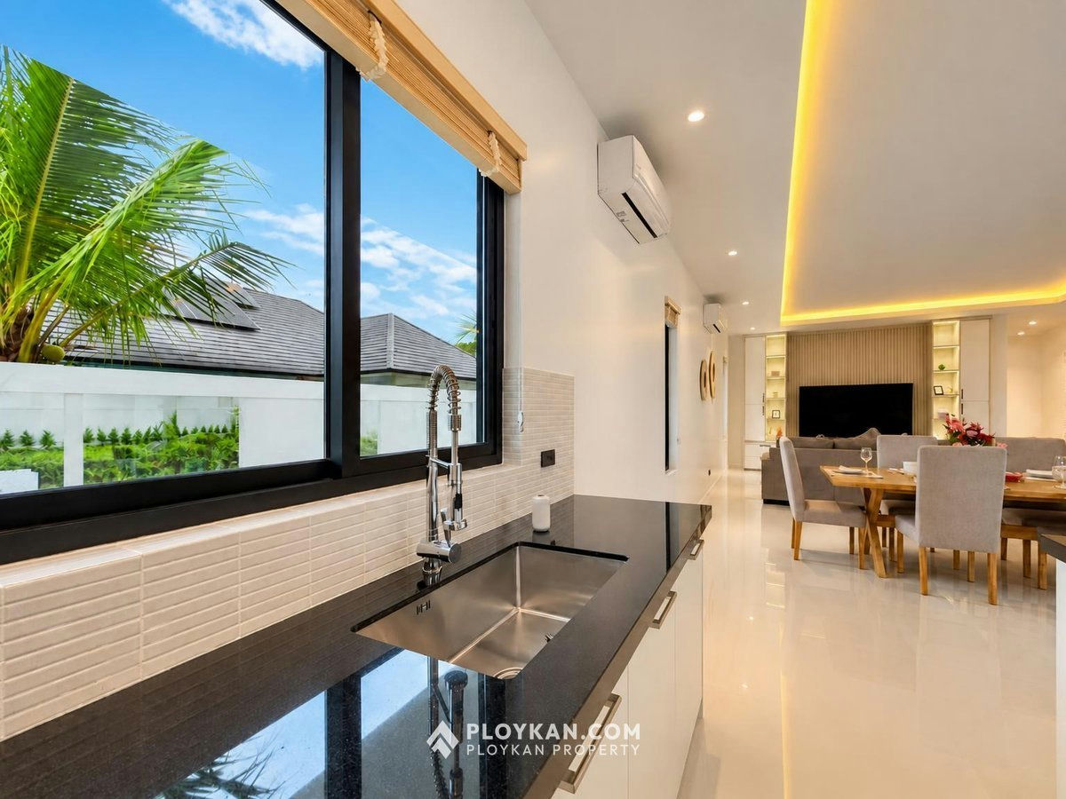 Luxury 3-Bedroom Pool Villa in The Clouds 3, Hin Lek Fai, Hua Hin for Rent