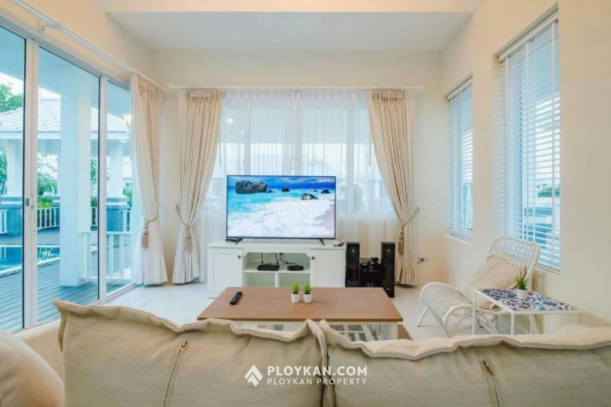 3 Bedroom Pool Villa for Rent in Thap Tai, Hua Hin