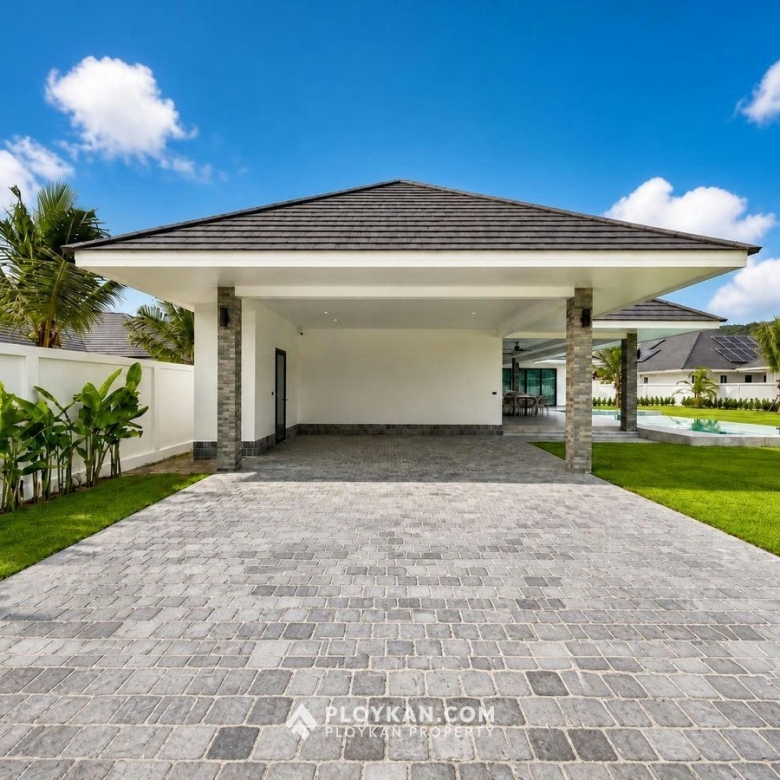 Luxury 3-Bedroom Pool Villa in The Clouds 3, Hin Lek Fai, Hua Hin for Rent