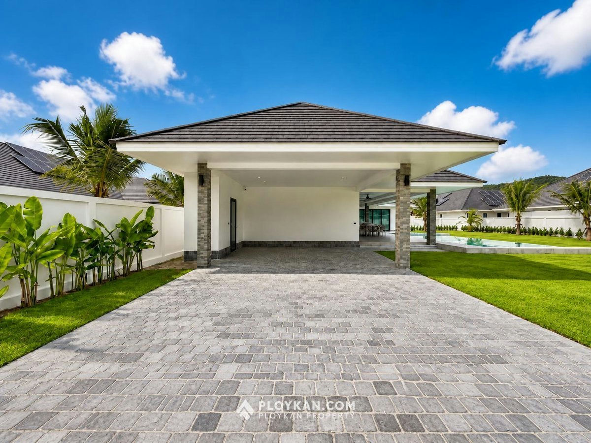 Luxury 3-Bedroom Pool Villa in The Clouds 3, Hin Lek Fai, Hua Hin for Rent