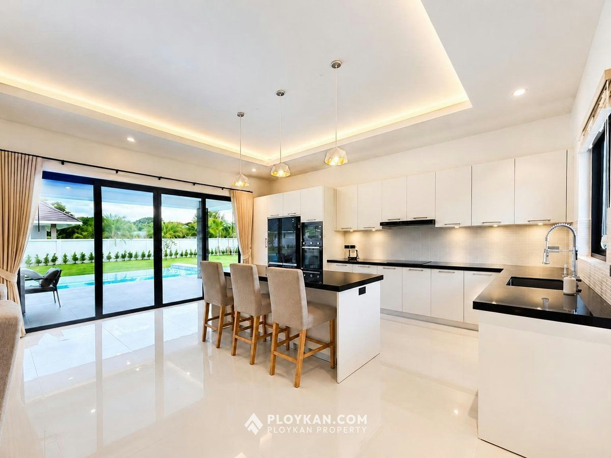 Luxury 3-Bedroom Pool Villa in The Clouds 3, Hin Lek Fai, Hua Hin for Rent