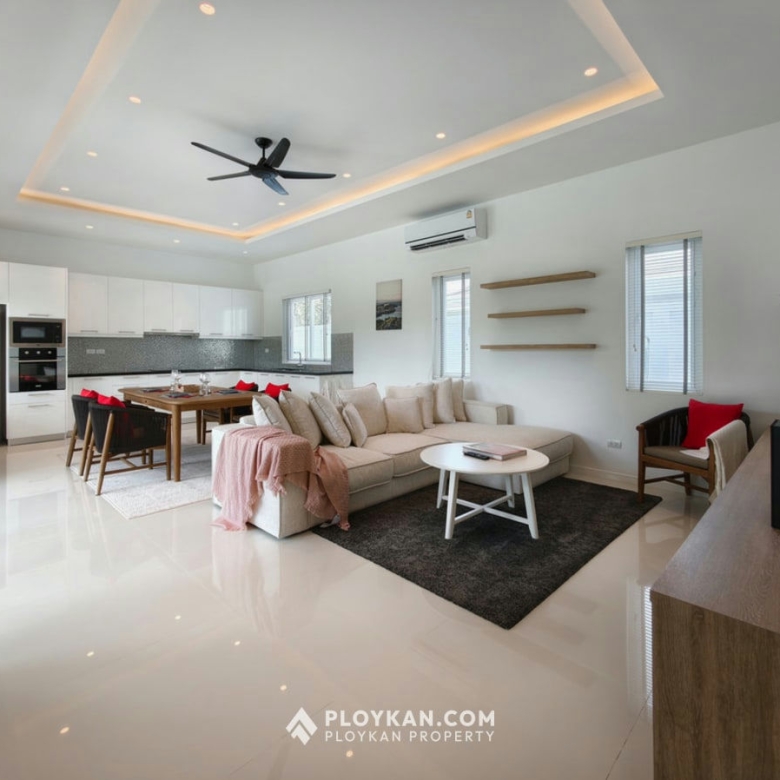 Pool Villa with Beautiful Garden for Rent in Hua Hin