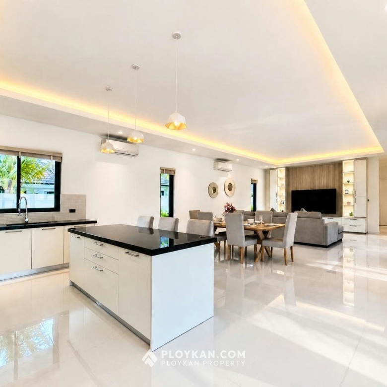 Luxury 3-Bedroom Pool Villa in The Clouds 3, Hin Lek Fai, Hua Hin for Rent