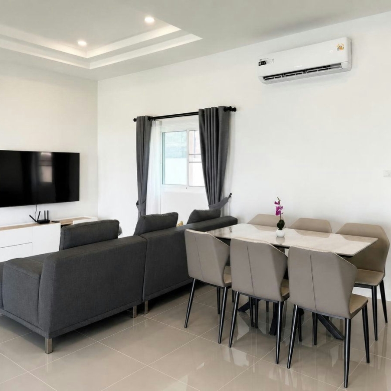 New and Spacious 3-Bedroom Villa for Rent | Hua Hin Soi 112