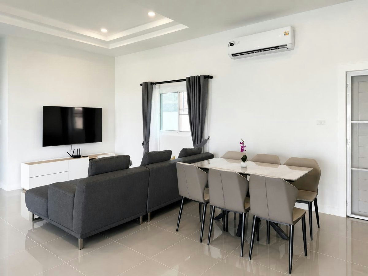 New and Spacious 3-Bedroom Villa for Rent | Hua Hin Soi 112