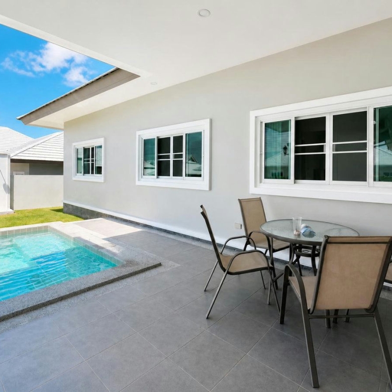 New and Spacious 3-Bedroom Villa for Rent | Hua Hin Soi 112