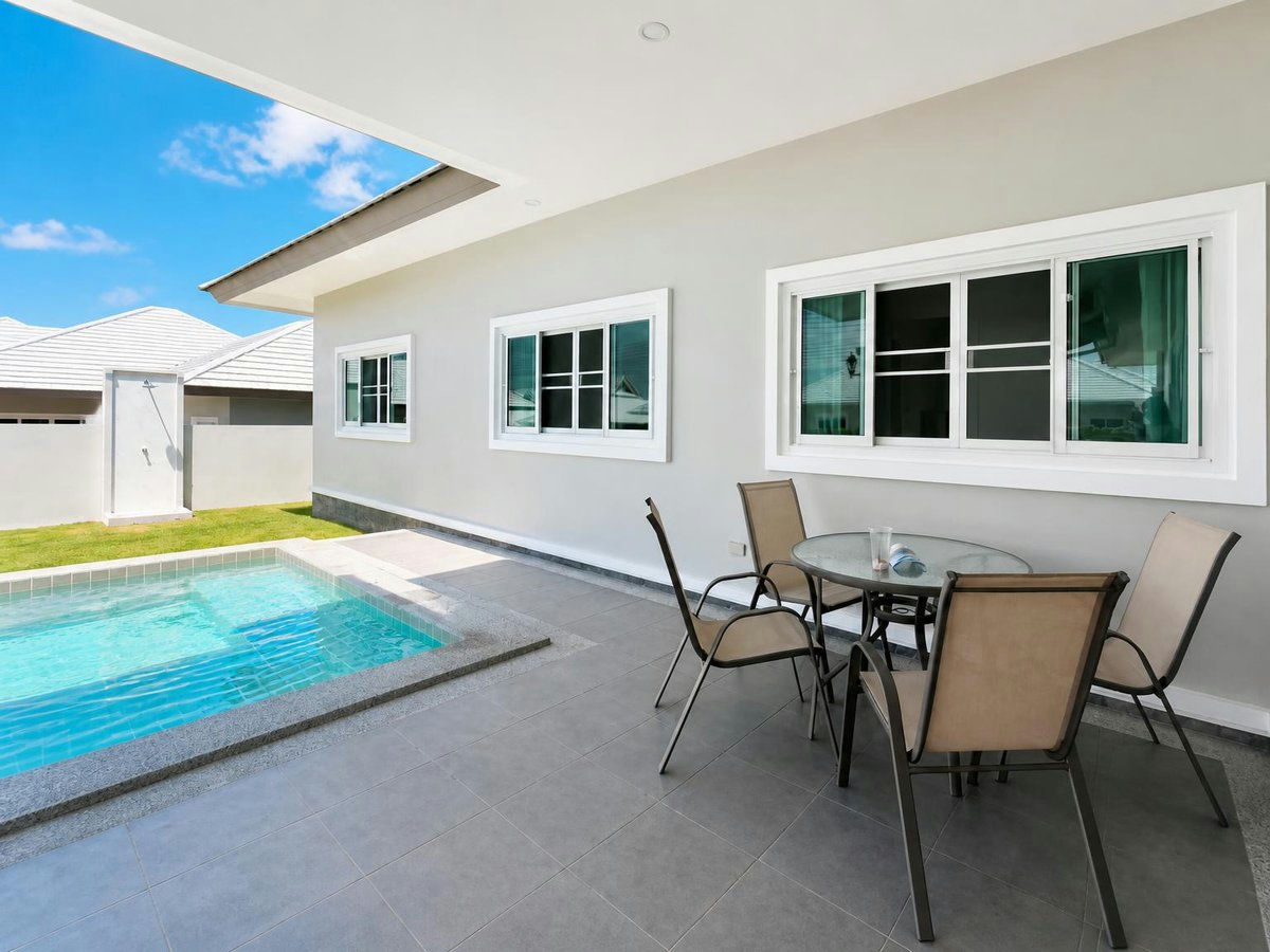 New and Spacious 3-Bedroom Villa for Rent | Hua Hin Soi 112