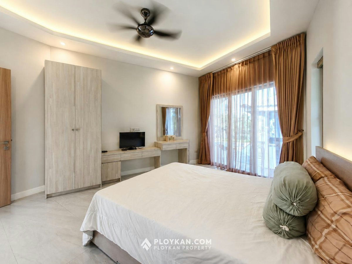 Private Riverside 3-Bedroom Pool Villa in Pranburi for Sale