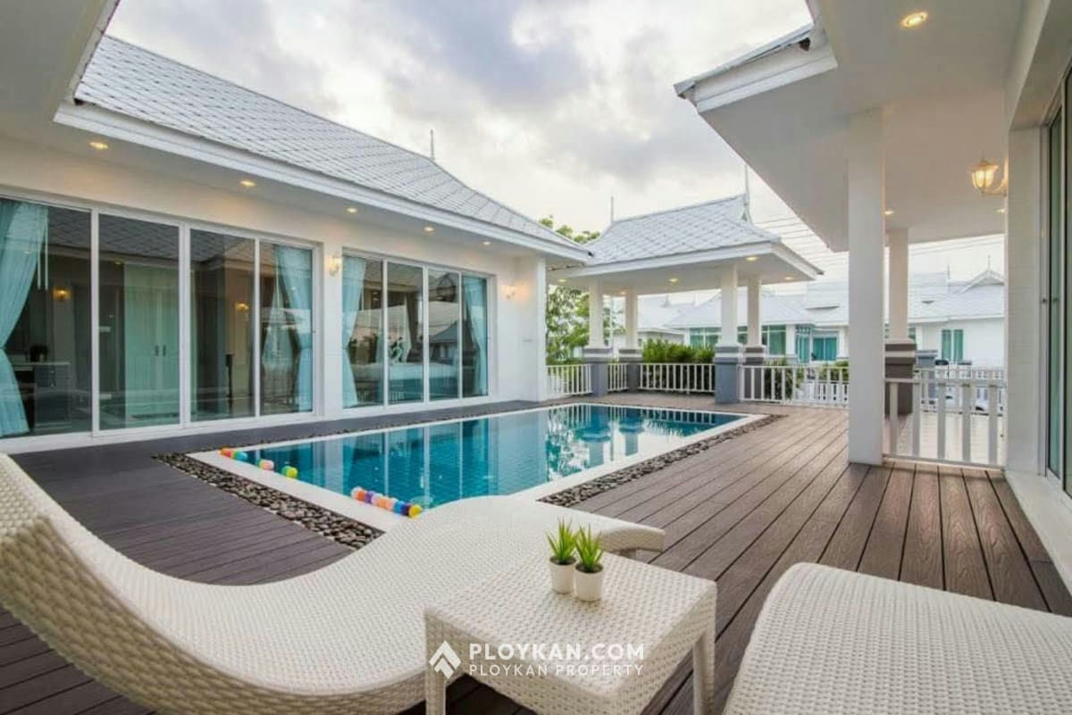 3 Bedroom Pool Villa for Rent in Thap Tai, Hua Hin