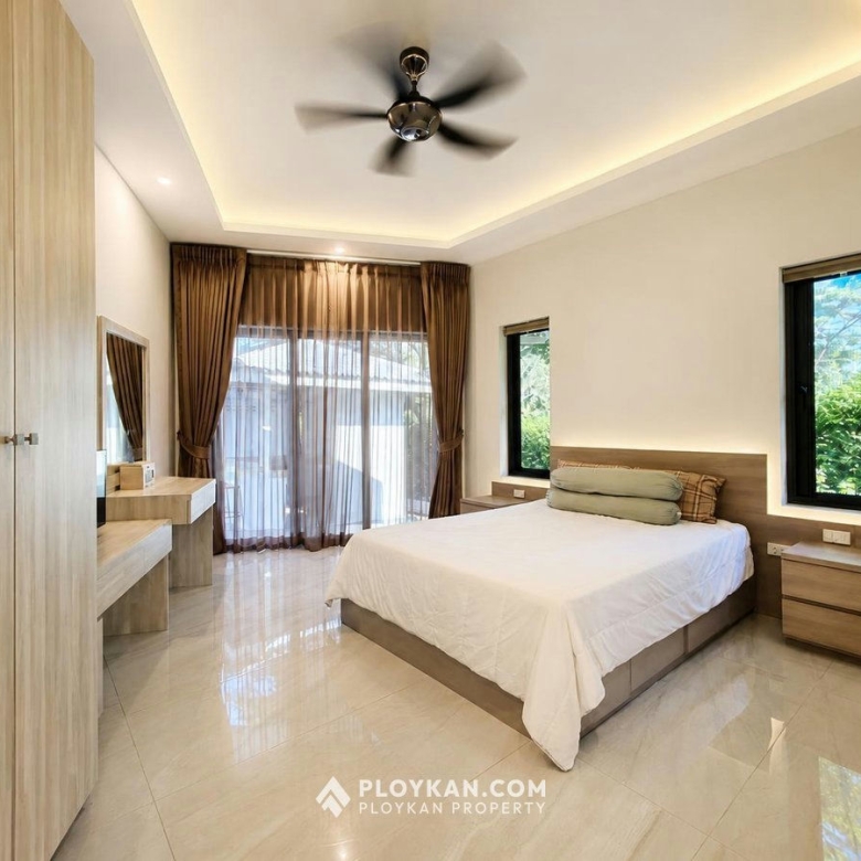 Private Riverside 3-Bedroom Pool Villa in Pranburi for Sale