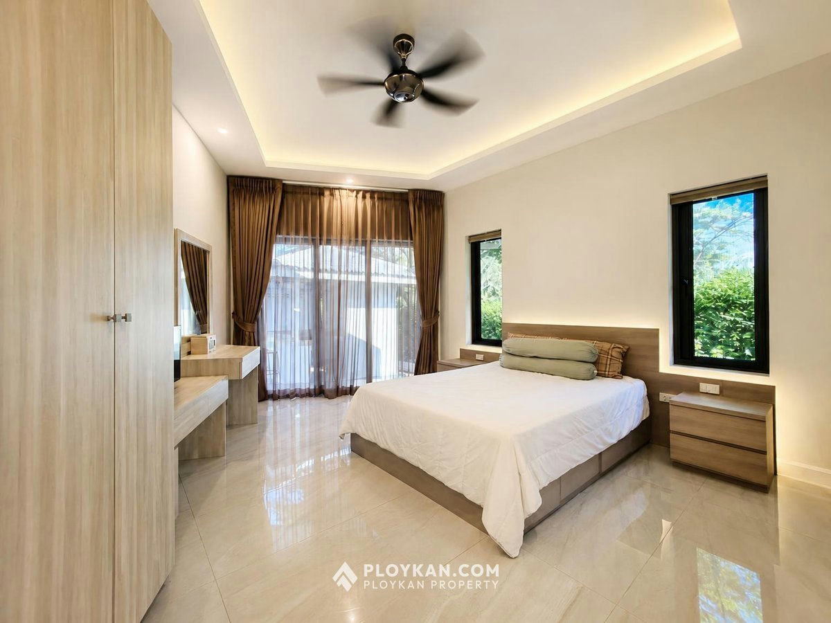 Private Riverside 3-Bedroom Pool Villa in Pranburi for Sale