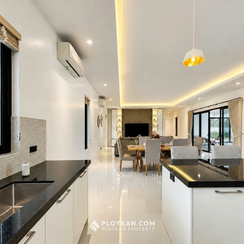Luxury 3-Bedroom Pool Villa in The Clouds 3, Hin Lek Fai, Hua Hin for Rent
