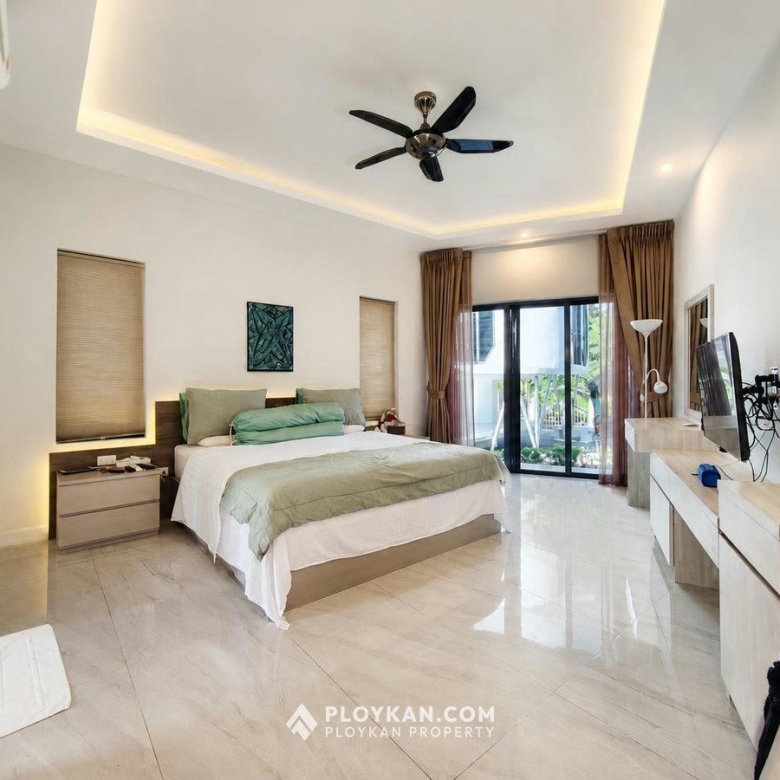 Private Riverside 3-Bedroom Pool Villa in Pranburi for Sale