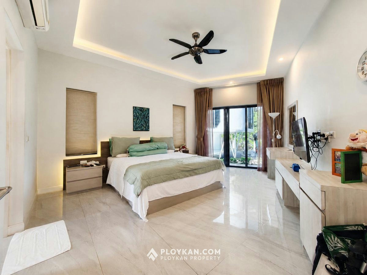 Private Riverside 3-Bedroom Pool Villa in Pranburi for Sale