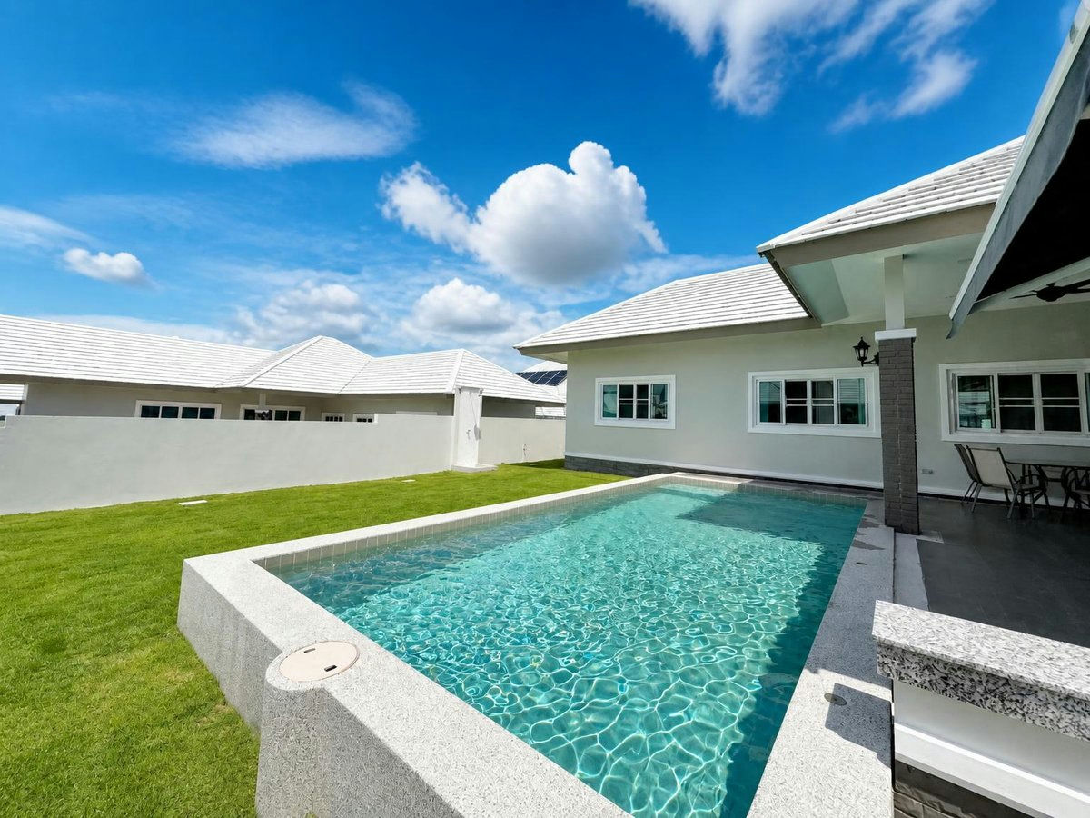 New and Spacious 3-Bedroom Villa for Rent | Hua Hin Soi 112