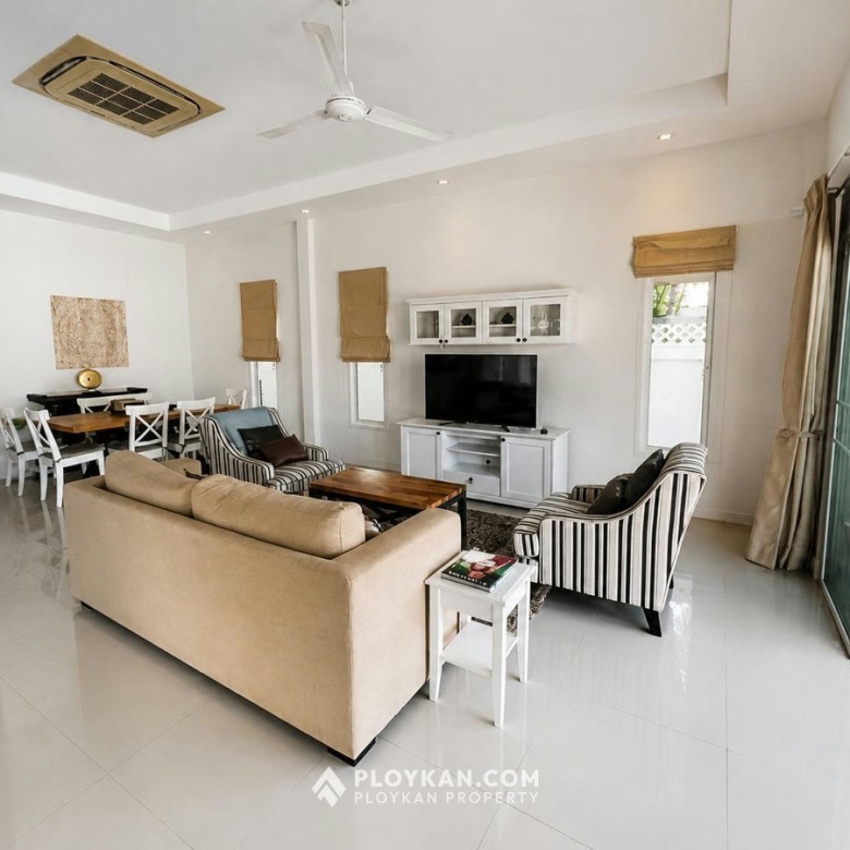 Beautiful 3-Bedroom Pool Villa in The Lees, Hua Hin for Rent