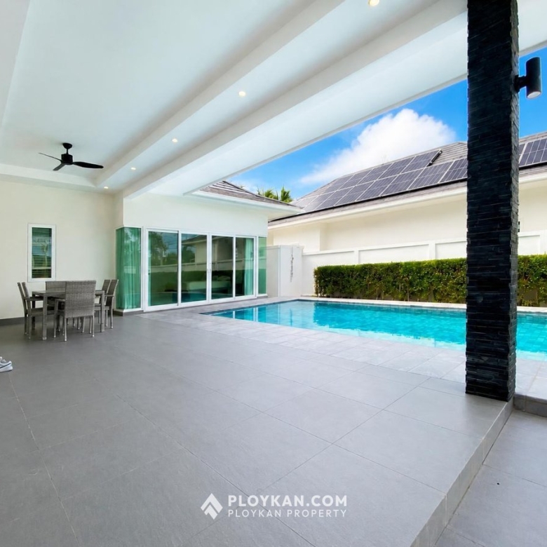 Private 3-Bedroom Pool Villa in Aria 2, Hua Hin for Rent