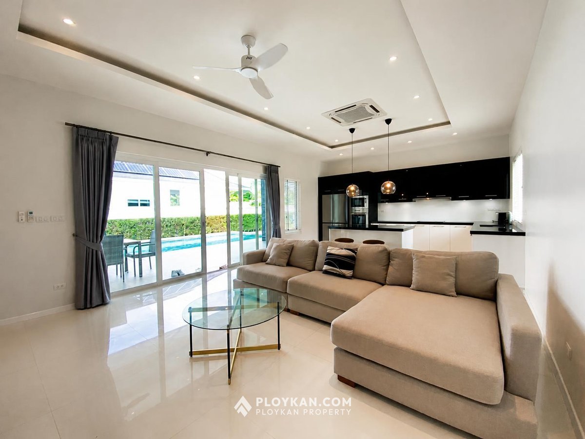 Private 3-Bedroom Pool Villa in Aria 2, Hua Hin for Rent
