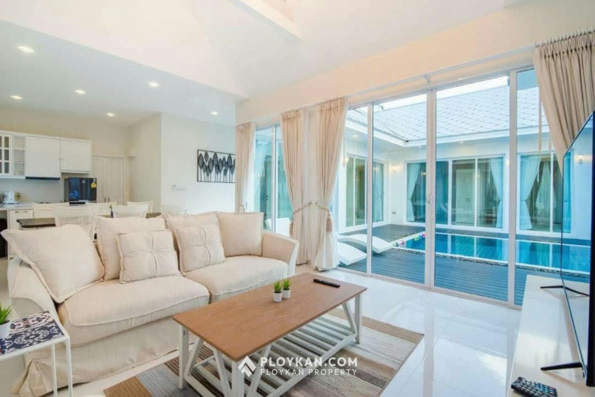 3 Bedroom Pool Villa for Rent in Thap Tai, Hua Hin